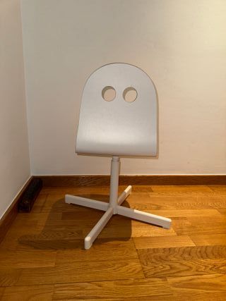Silla infantil blanca Ikea