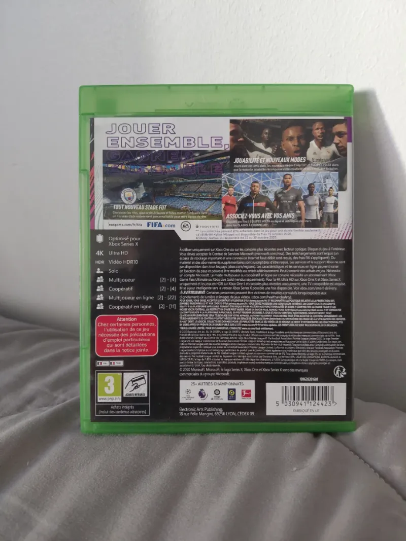 Juego Xbox One FIFA 21 afbeelding 3