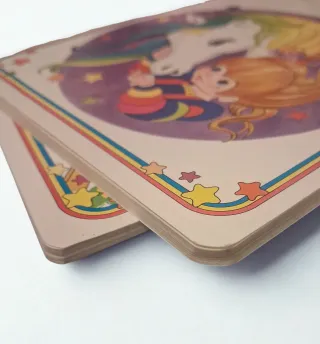 Lote papelería retro Rainbow Brite 84-86 + Sanrio