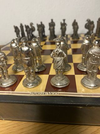 Ajedrez Faro de Vigo Metálico
