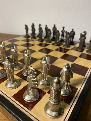 Ajedrez Faro de Vigo Metálico