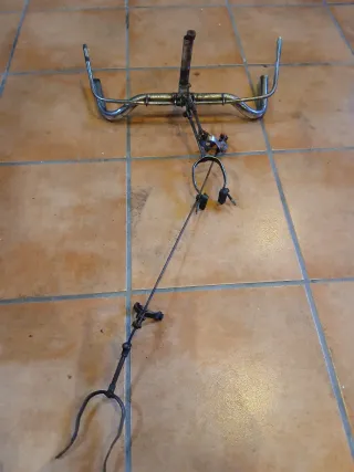 Manillar y piezas freno varilla bici