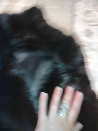 Chaleco de pelo elegante