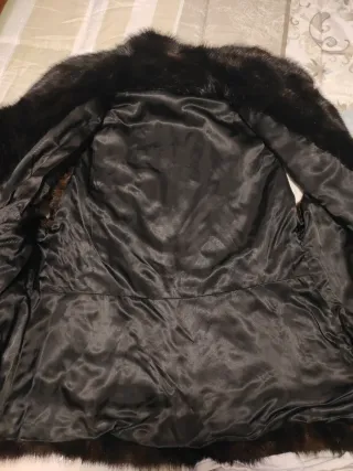 Chaleco de pelo elegante