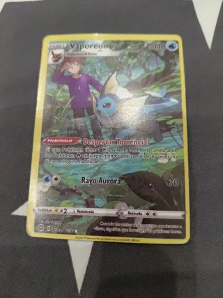 Carta Pokémon Vaporeon TG02/TG30