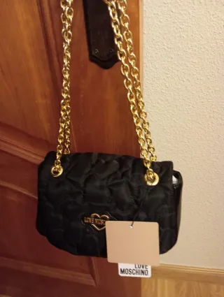 Bolso Moschino Negro