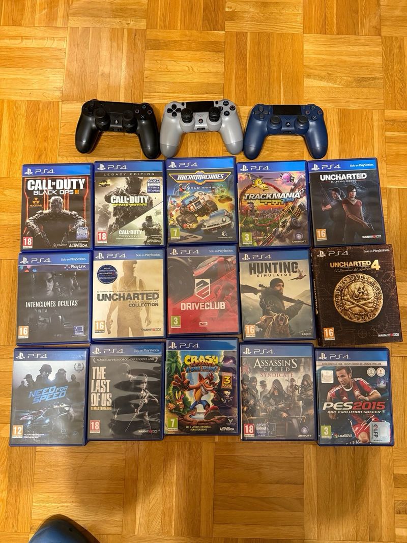 PlayStation 4 PS4 Negra afbeelding 3