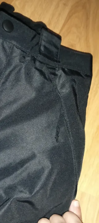 Pantalón nieve negro tirantes 4-6 años 110/116cm