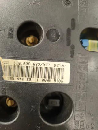 Cuadro instrumentos digital Mercedes SL 500 R129