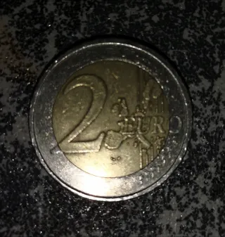 Moneda 2 Euros Beatrix 2001 Países Bajos
