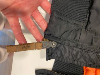 Chaqueta Alpha Industries Negra Talla M (Pequeña)