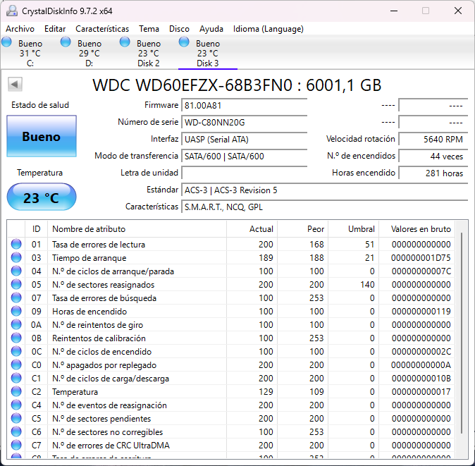 2 x WD Red Plus 6TB HDD 3.5 NAS afbeelding 2