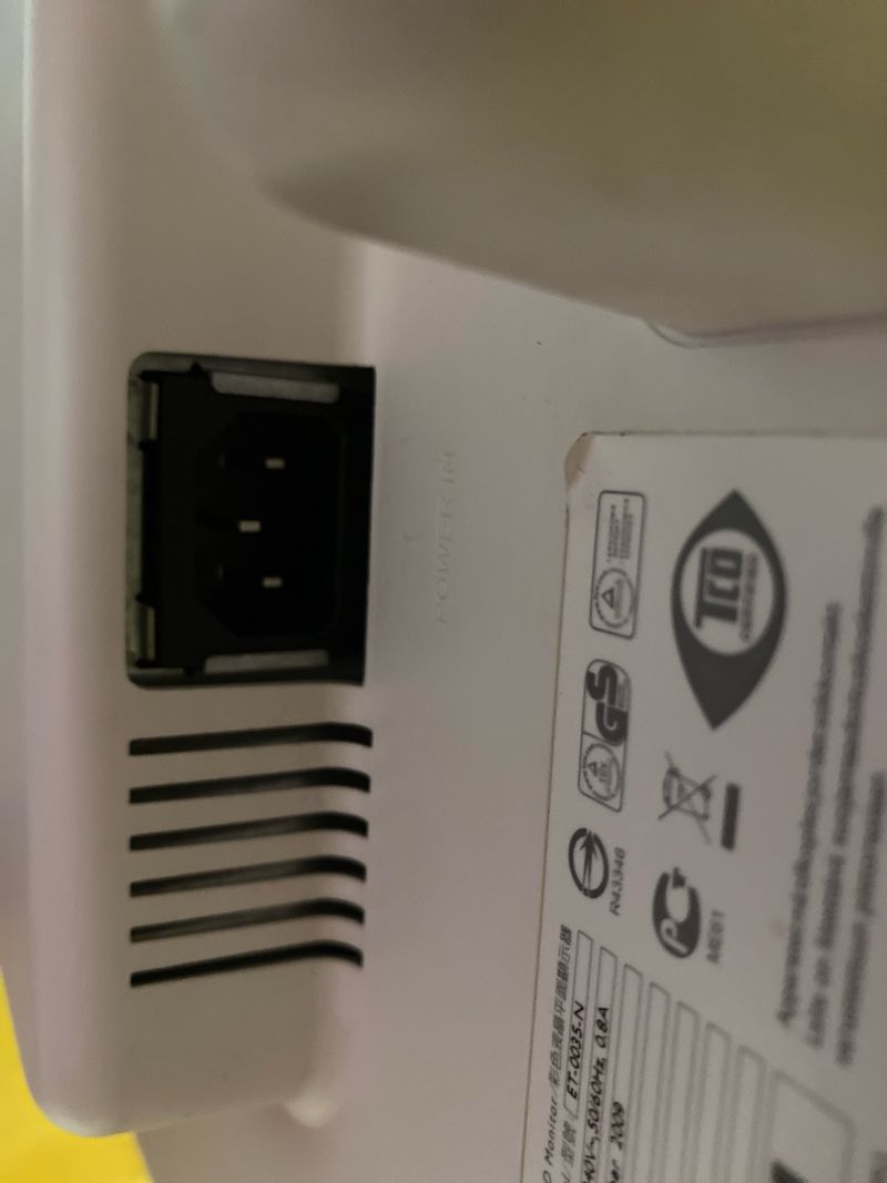 Monitor BenQ Beige/Blanco afbeelding 3