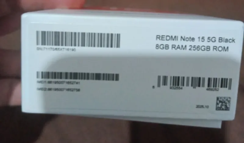 Redmi Note 15 5G ,  8GB RAM Y 256 GB afbeelding 3