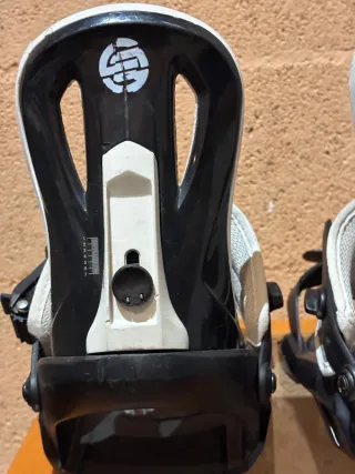 Fijaciones Snowboard Talla M Santa Cruz