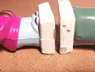 Coppia pupazzi vintage Bobbleheads