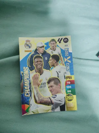 Cromos Fútbol Panini 24/25 No muy buena la calidad