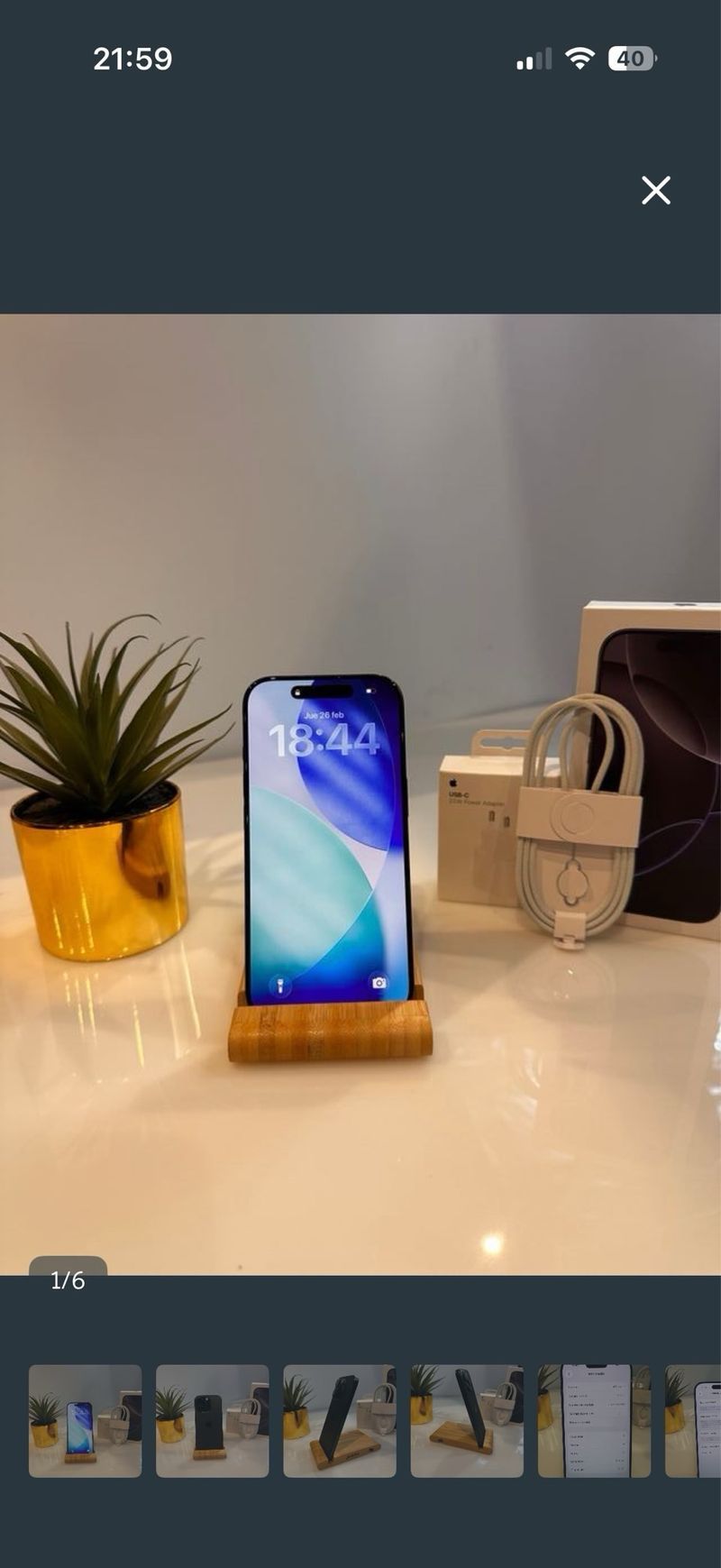 iPhone 16 Pro Negro afbeelding 2