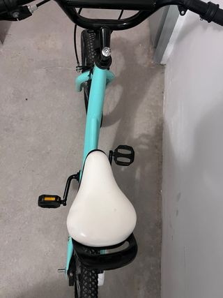 Bicicleta infantil verde 16