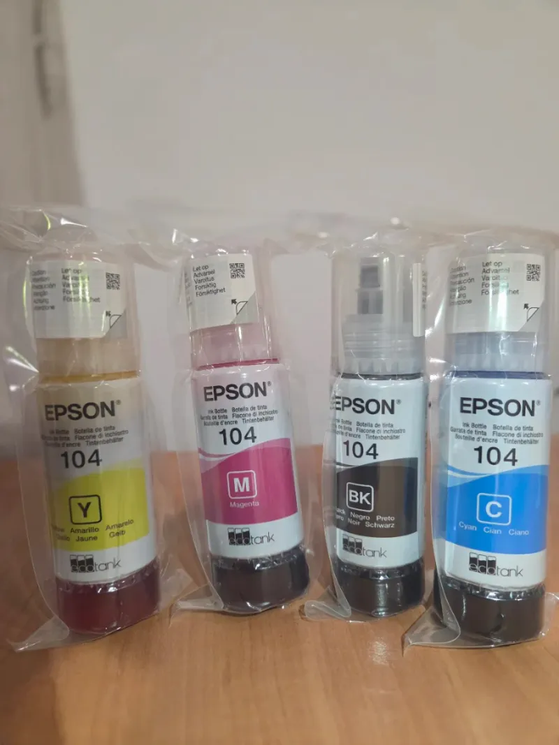 Tintas Epson EcoTank 104 (4 colores) afbeelding 5