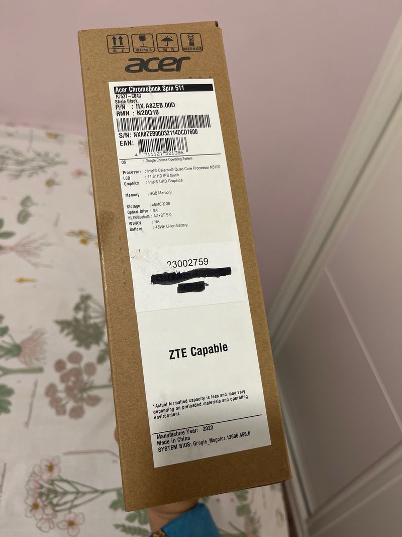 Acer Chromebook Negro Multicolor afbeelding 7