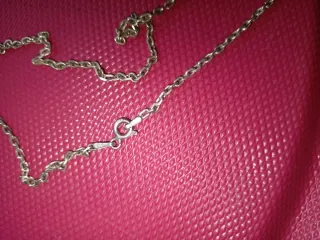 Pulsera de plata con eslabones ovalados