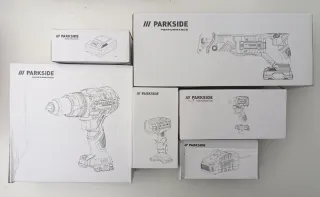 Parkside 20V Set Combinado Herramientas Recargable