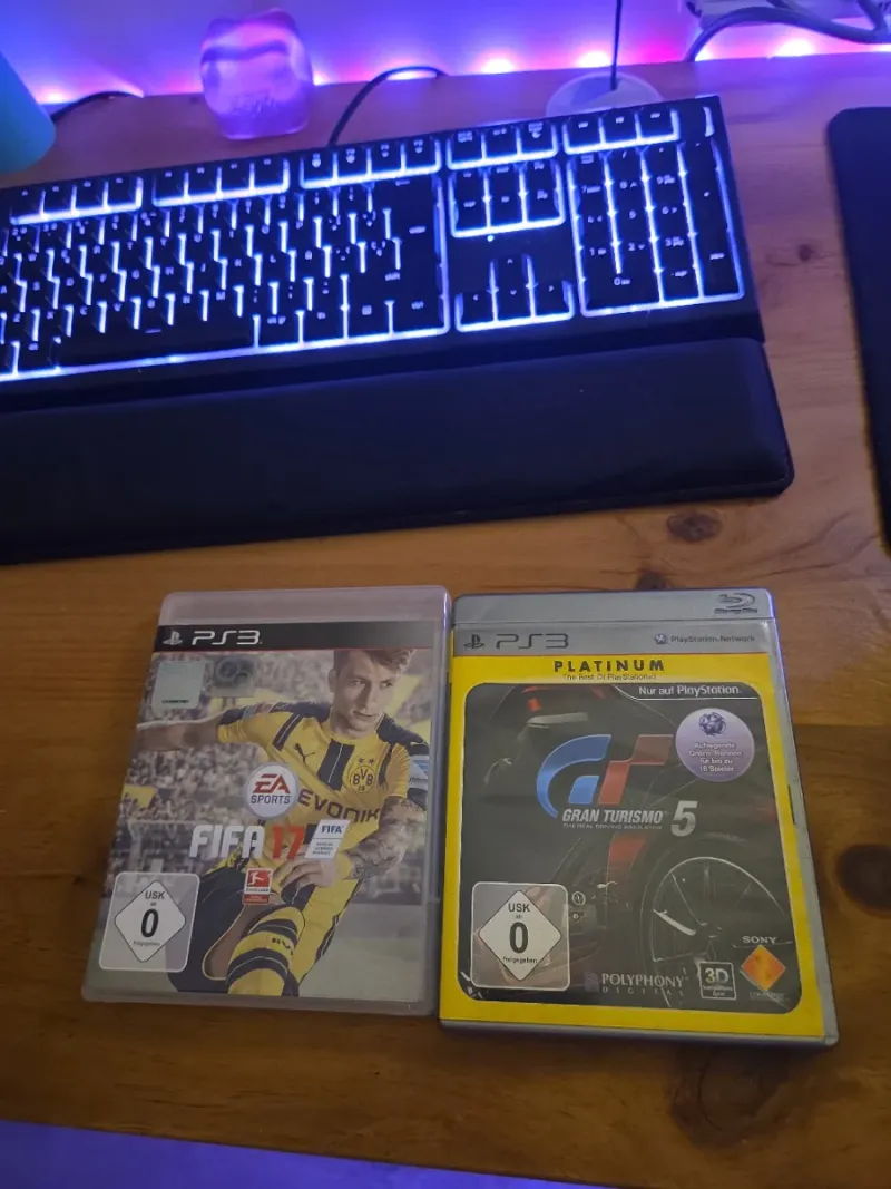 FIFA 17 + Gran Turismo 5 PS3 (Alemán)