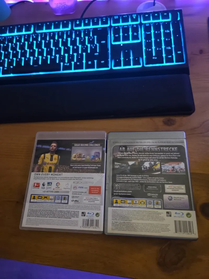 FIFA 17 + Gran Turismo 5 PS3 (Alemán) afbeelding 2
