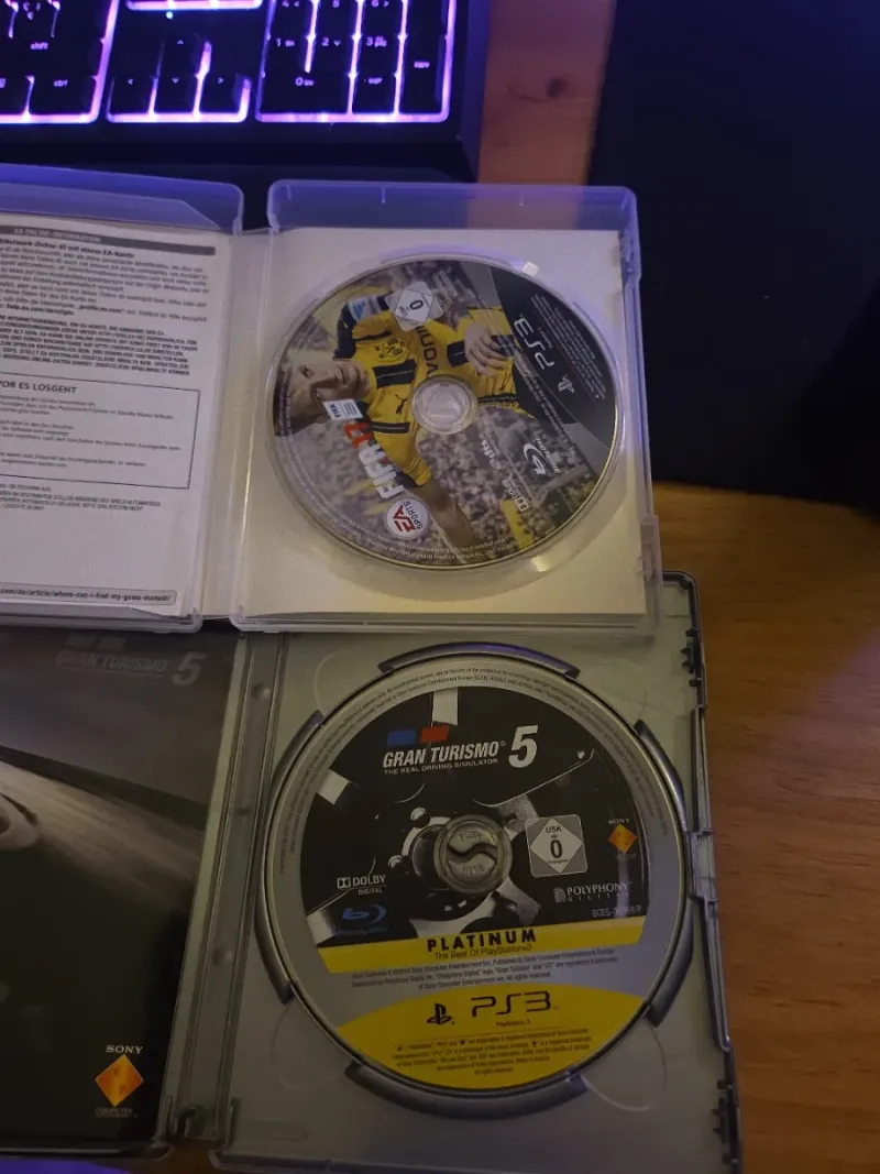FIFA 17 + Gran Turismo 5 PS3 (Alemán) afbeelding 3