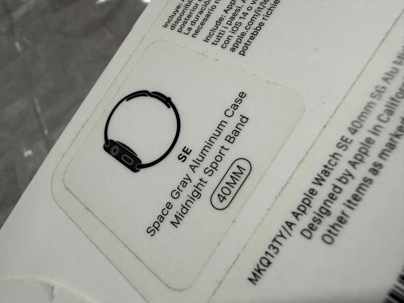 Apple Watch SE 40mm Space Gray afbeelding 5