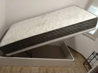 Canapé abatible tapizado