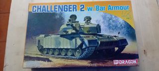 Maqueta Challenger 2 w/Bar Armour 1:72