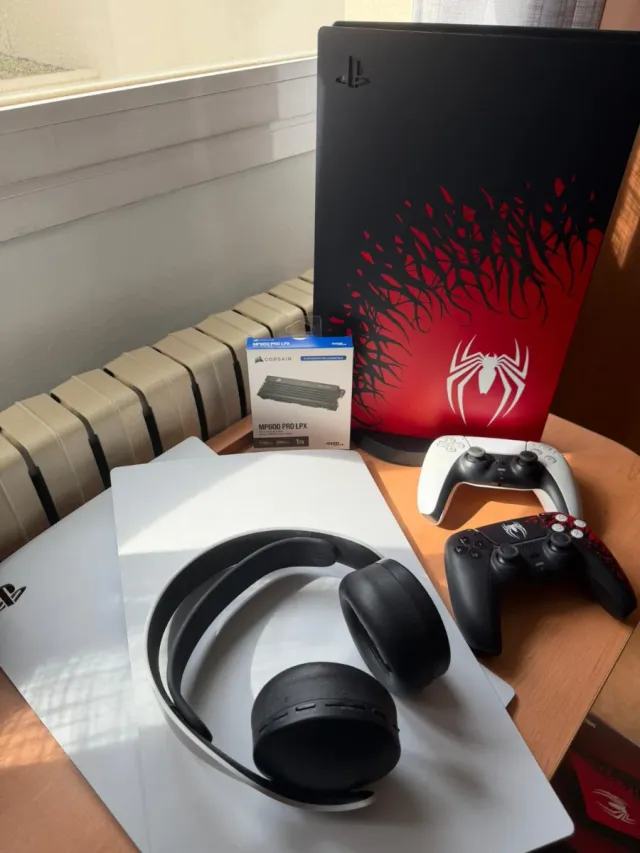 Ps5 Pack + 1TB SSD + Mando + Carcasa + Pulse 3D
