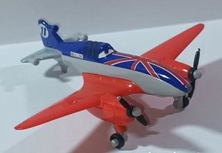 AVION DE METAL MATTEL DISNEY PIXAR AVIONES - 10 cm