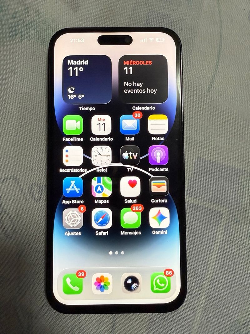 iPhone 14 Pro Max Gris/Plata afbeelding 3