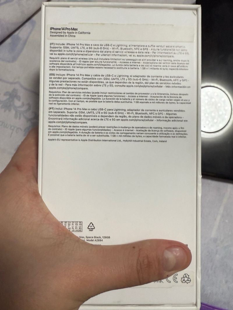 iPhone 14 Pro Max Gris/Plata afbeelding 5