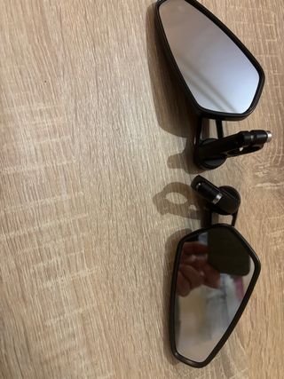 Retrovisores Moto Negros, sin usar , con su caja