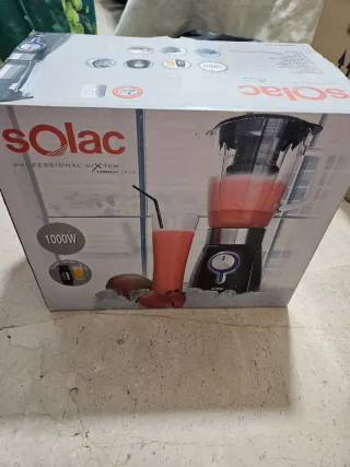 Batidora Solac 1000W Inox