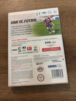 Pack 3 Juegos Wii: PES 2013, FIFA 15, FIFA 09