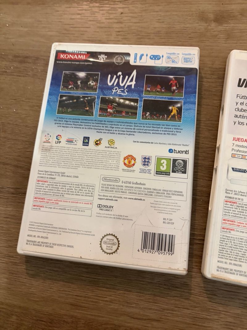 Pack 3 Juegos Wii: PES 2013, FIFA 15, FIFA 09 afbeelding 6