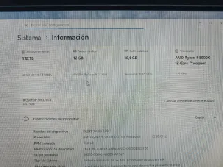 Pc gaming Ryzen 9 5900x