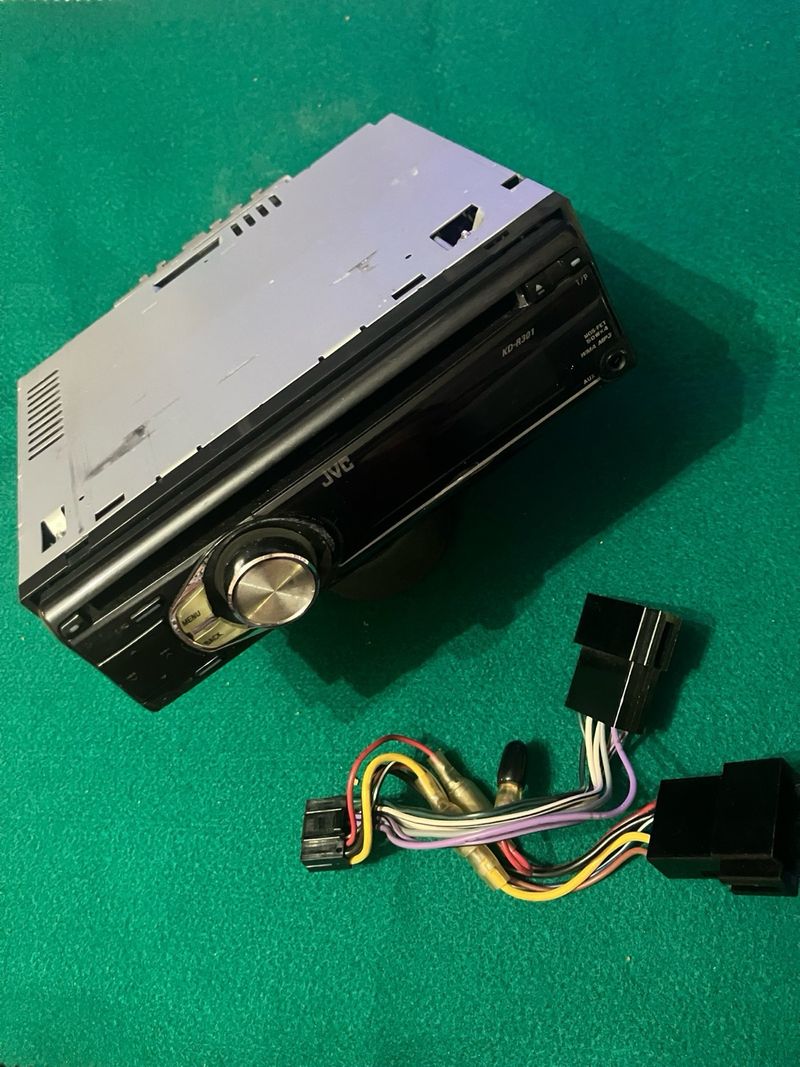 Radio CD JVC KD-R301 Negra afbeelding 4