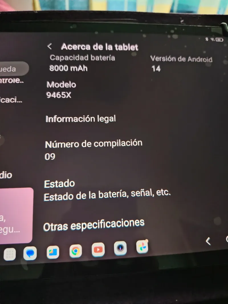 Tablet TCL 9465X Negra/Gris afbeelding 3