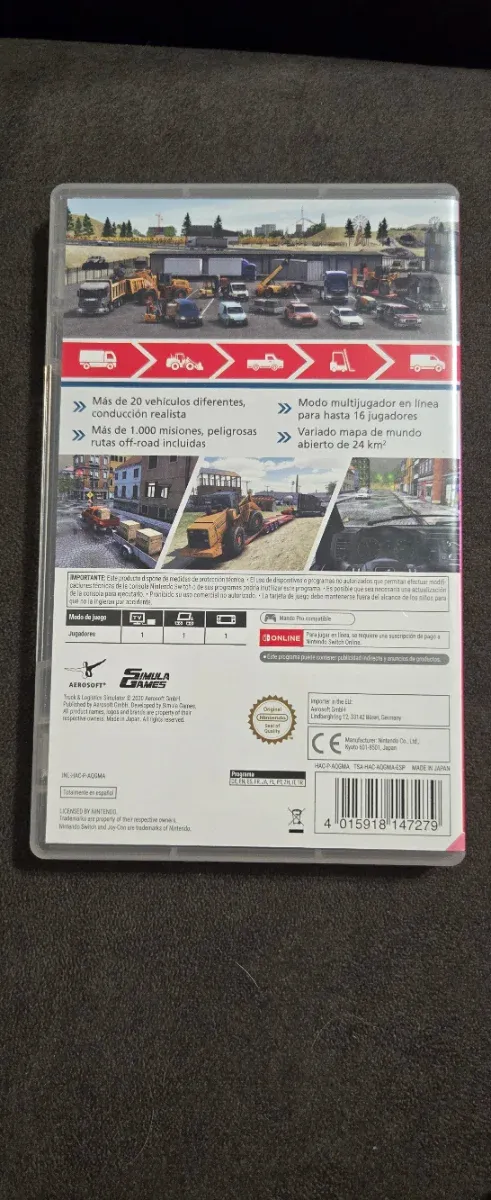 Caja Truck & Logistics Simulator Nintendo Switch afbeelding 2