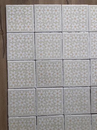 Lote de 30 azulejos Vintage