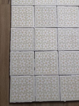 Lote de 30 azulejos Vintage