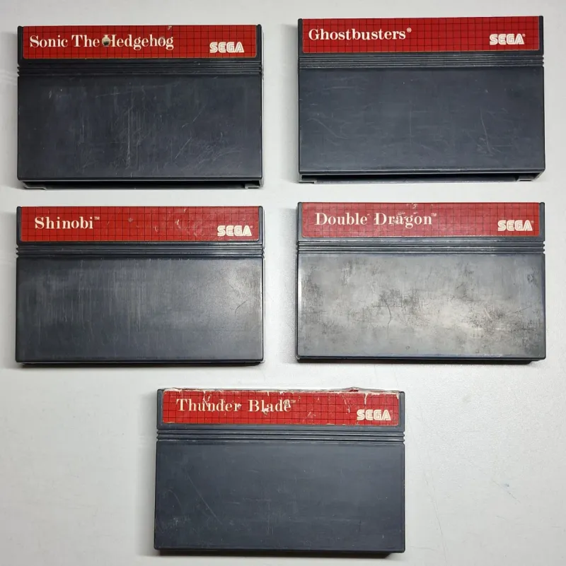 5 Juegos Sega Master System