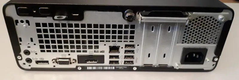 HP Prodesk 400 G6 SFF PC 8GB RAM 128GB SSD afbeelding 3