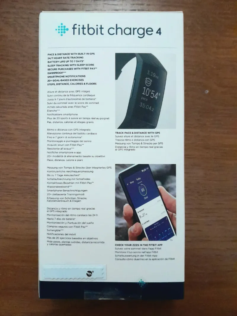 Fitbit Charge 4 - Violeta afbeelding 2